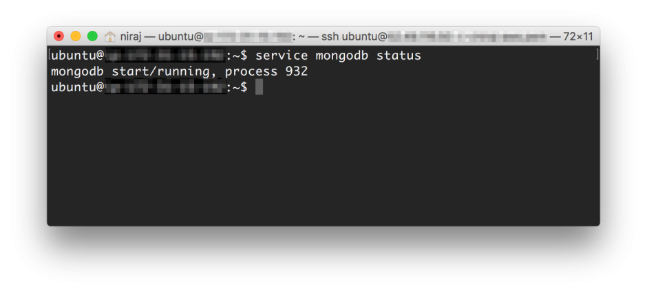 MongoDB-Status